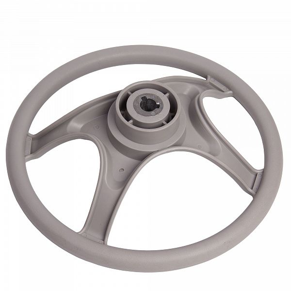 Рулевое колесо161-DG ABSпластик серый, диаметр 330 мм