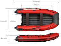 Лодка надувная Reef 360 НД КАМО