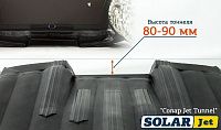 Лодка надувная Solar 420 Strela Jet Tunnel серый