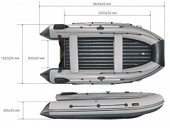 Лодка надувная Reef 360 F НД