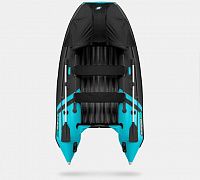 Лодка надувная Gladiator E 330 PRO черно/бирюзовый