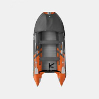 Лодка надувная Gladiator Active C 400 AL Оранжево/Темно-Серый
