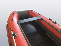 Лодка надувная Big Boat Bering (Беринг) 360 К красный/серый