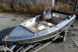 Алюминиевый катер Виза Алюмакс 435