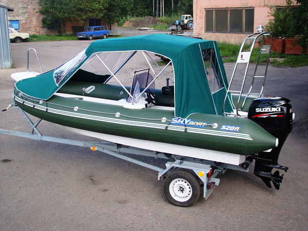 Лодка надувная RIB Skyboat SB 520 R