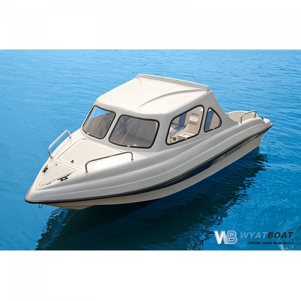 Стеклопластиковый катер Wyatboat - 3 П (полурубка)