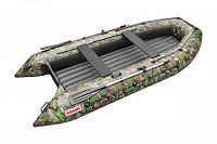 Моторная лодка ПВХ Trofey 3300 Зеленый камуфляж-Черный