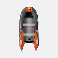 Лодка надувная Gladiator Active C 400 AL Оранжево/Темно-Серый