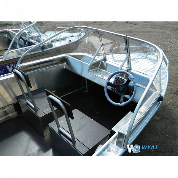 Алюминиевый катер Wyatboat - 430 Pro