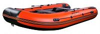 Лодка надувная River Boats RB - 390 Черно-Оранжевый