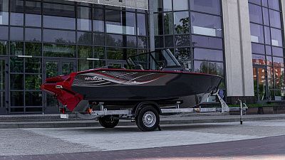 Алюминиевая лодка Windboat 4.9 DCX