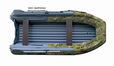 Лодка надувная Reef Тритон 400 Fi S-Max КАМО