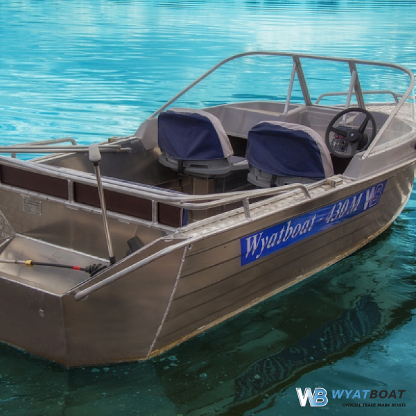Алюминиевый катер Wyatboat - 430 M
