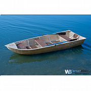 Алюминиевая лодка Вятка - Профи 37