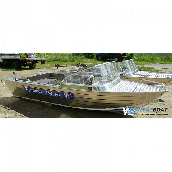 Алюминиевый катер Wyatboat - 430 Pro