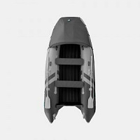 Лодка надувная Gladiator E 380 PRO светло/темносерый
