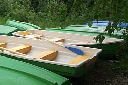 Пластиковая лодка Тортилла - 395 с рундуками