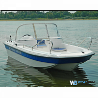 Стеклопластиковый катер Wyatboat - 430 DCM (тримаран)