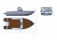 Алюминиевая лодка Xstream 420X
