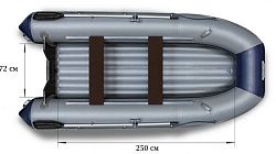 Лодка надувная Флагман 350 L