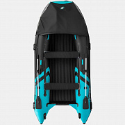 Лодка надувная Gladiator E 350 PRO черно/бирюзовый