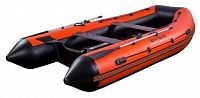 Лодка надувная River Boats RB - 390 Черно-Оранжевый