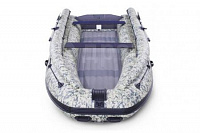 Лодка надувная Solar 430 Super Jet tunnel c фальшбортом пиксель