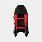 Лодка надувная Gladiator E 380 PRO красно/черный