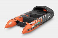 Лодка надувная Gladiator Active C 420 AL оранжево/темносерый