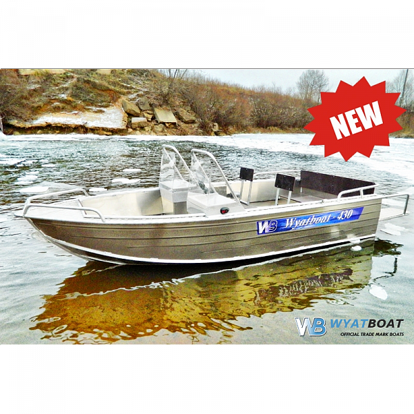 Алюминиевый катер Wyatboat - 430 DC