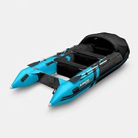 Лодка надувная Gladiator Active C 400 AL Черно-Бирюзовый