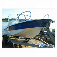 Стеклопластиковый катер Wyatboat - 430 DC (тримаран)