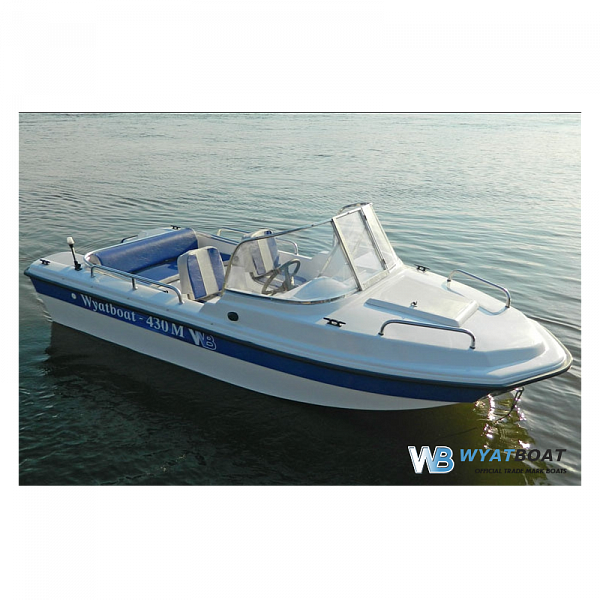 Стеклопластиковый катер Wyatboat - 430 M (тримаран)