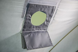 Вкладка для окон под трубу 100 мм огнестойкая