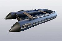 Лодка надувная Big Boat Ermak (Ермак) 380 синий/черный