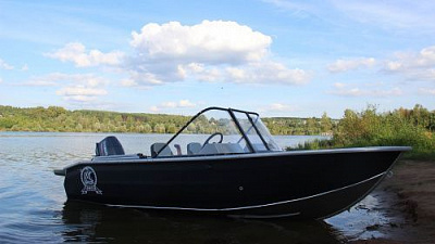Алюминиевая лодка Триера 420 