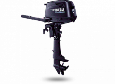 Лодочный мотор Tohatsu MFS 5 С DS встроенный бак