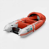 Лодка надувная Gladiator E 350 PRO Красно-Белый