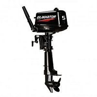 Лодочный мотор Gladiator G5FHS Б/у с гарантией 1 год 