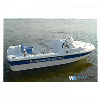 Стеклопластиковый катер Wyatboat - 430 M (тримаран)