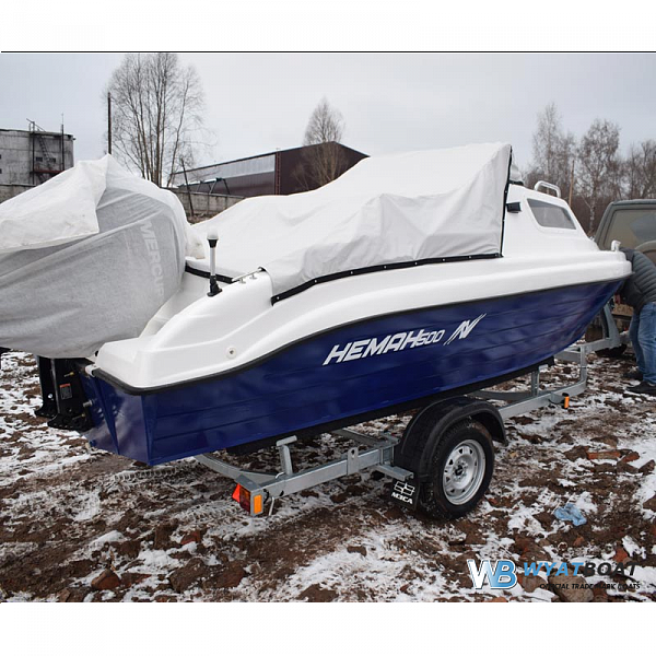 Комбинированный катер с каютой Neman - 500