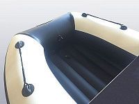 Лодка надувная Big Boat Regat (Регат) 340 черный/белый