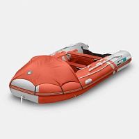 Лодка надувная Gladiator E 420 PRO Красно-Белый