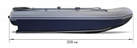 Двухкорпусная надувная лодка Флагман DK 320