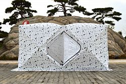Палатка Куб "CONDOR" зимняя утепленная 2,0 х 4,0 х 2,15