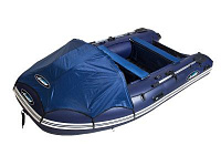 Лодка надувная Gladiator E 380 PRO красно/черный