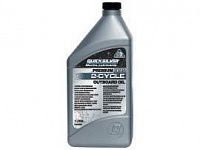 Масло двухтактное Quicksilver Premium + (TC-W3+) 1л.
