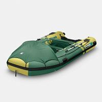 Лодка надувная Gladiator E 420 PRO Зелено-Оливковый