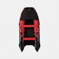 Лодка надувная Gladiator E 380 PRO красно/черный