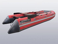 Лодка надувная Big Boat Bering (Беринг) 340 К красный/серый